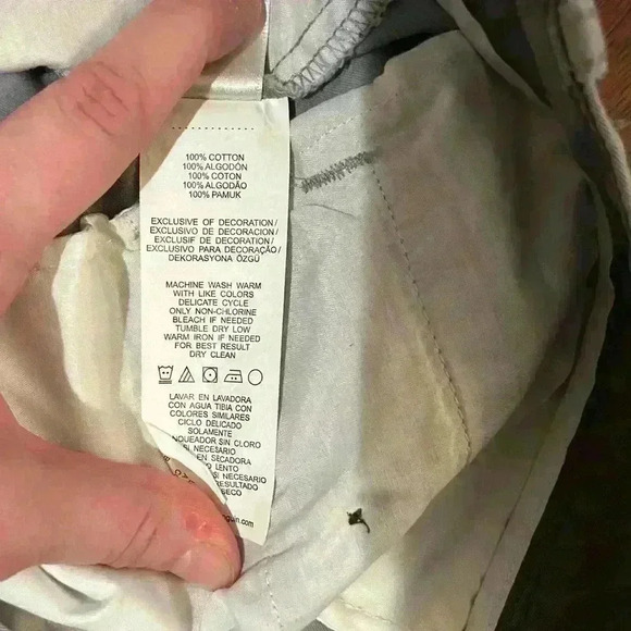 Men’s Original Penguin Gray Chino Straight Leg Pants Size 34/32 - Picture 7 of 8